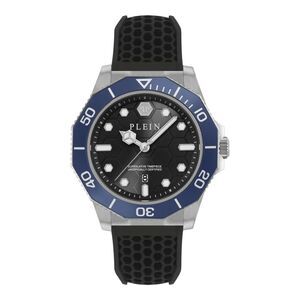 Philipp Plein Aquastorm Silicone Watch Silver Mens